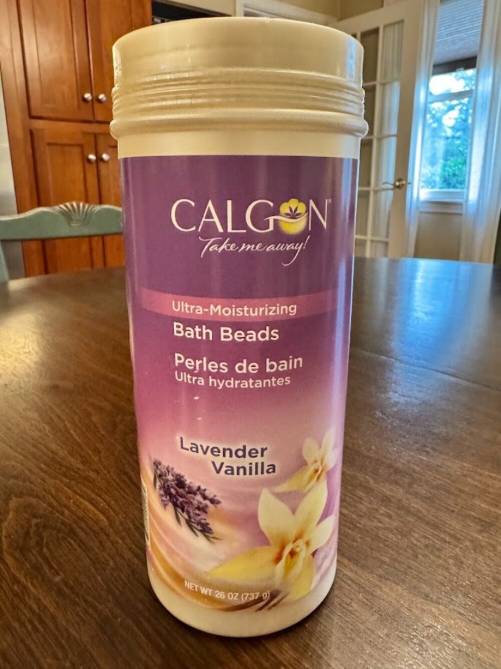 Calgon LAVENDER VANILLA Ultra Moisturizing Bath Beads 26oz NEW & SEALED